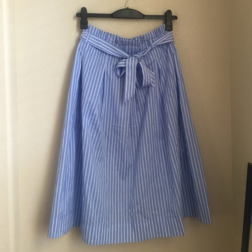 Paper bag skirt